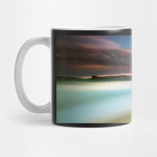 Pastel beach sunset Mug